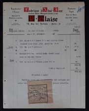 Invoice 1936 paris d'occasion  Expédié en Belgium