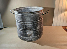 Vintage galvanized tin for sale  Black Mountain