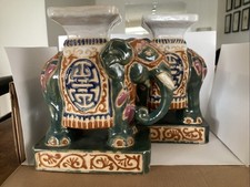 Pair vintage elephant for sale  North Weymouth