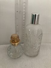 Glass perfume bottles for sale  BRISTOL