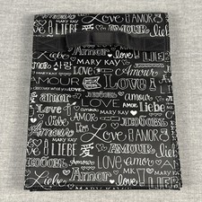 Bolsa de maquiagem Mary Kay Travel Roll-Up AMOUR AMOR LOVE ~ NOVA/ESTADO PERFEITO comprar usado  Enviando para Brazil