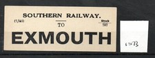 Southern railway. luggage for sale  CHURCH STRETTON
