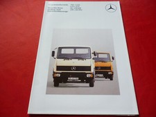 Usado, MERCEDES LK 709 - 1320 Straßen- und Baustellenfahrzeuge Prospekt Brochure 1986 comprar usado  Enviando para Brazil