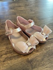 Mini Melissa Ultragirl Bow Classy Flats Rosa Ouro Brilhante Tamanho 8 comprar usado Mini Melissa Ultragirl Bow Classy Flats Rosa Ouro Brilhante Tamanho 8 comprar usado  Enviando para Brazil