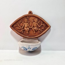 Acquasantiera terracotta ceram usato  San Severino Marche