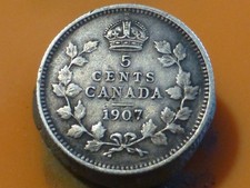 Canada cents 1907 d'occasion  Pont-de-l'Arche