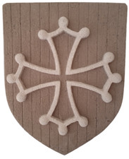 Blason languedoc occitanie d'occasion  Lézignan-Corbières
