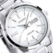Seiko white silvery for sale  North Aurora
