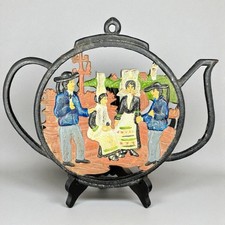 Plat fonte théière d'occasion  Ribemont