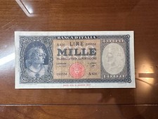 Banconota lire 1000 usato  Rivoli