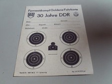 Alte schießscheibe ddr gebraucht kaufen  Nünchritz