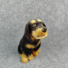 Pelúcia para cachorro Ace Rottweiler marrom bronzeado preto realista qualidade animal de pelúcia, usado comprar usado  Enviando para Brazil