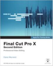 Final Cut Pro X: Professional Video Editing [With DVD ROM] by Weynand, Diana, usado comprar usado  Enviando para Brazil