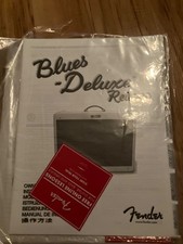 Amplificador de ressonância Fender Blues Deluxe manual do proprietário novo no pacote comprar usado Amplificador de ressonância Fender Blues Deluxe manual do proprietário novo no pacote comprar usado  Enviando para Brazil