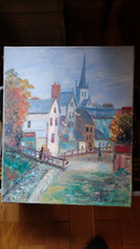 Huile toile artiste d'occasion  Pavilly