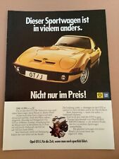 1973 opel advertising d'occasion  Expédié en Belgium