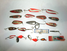 LUHR JENSEN LES DAVIS HOT ROD DARDEVLE IMP & DETROIT LIJON CONJUNTO DE 19 COLHERES DE ISCA comprar usado  Enviando para Brazil