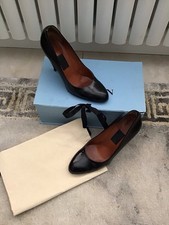 Lanvin black court for sale  NOTTINGHAM