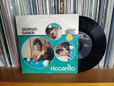 Giorgio gaber riccardo. usato  Rivarolo Canavese