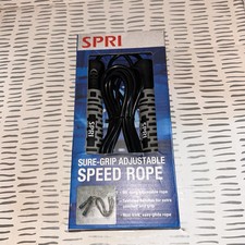 Corda de salto de velocidade ajustável SPRI Sure-Grip NOVO exercício fitness comprar usado  Enviando para Brazil