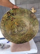 Aztec calendar malachite for sale  San Benito
