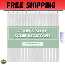 Clear shower curtain for sale  Farmington