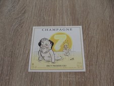 étiquette champagne bd d'occasion  Sainte-Marie