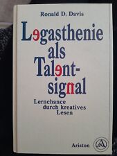 Legasthenie als talentsignal gebraucht kaufen  Drebach