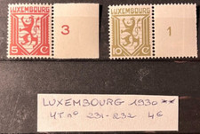 Timbres luxembourg 1930 d'occasion  Villers-sur-Mer