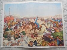 Ancienne affiche scolaire d'occasion  Saint-Sébastien-de-Morsent