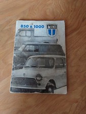 Mini owners manual for sale  READING