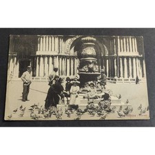 Cartolina venezia piccioni usato  Alessandria