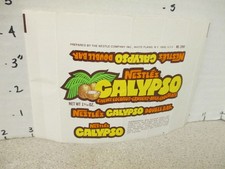 Williamson Candy Bar Company 1970s Nestlé's CALYPSO WRAPPER chocolate de coco, usado comprar usado Williamson Candy Bar Company 1970s Nestlé's CALYPSO WRAPPER chocolate de coco, usado comprar usado  Enviando para Brazil