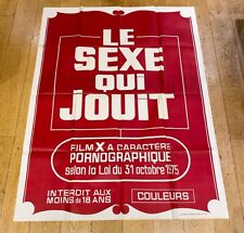 Sexe jouit affiche d'occasion  Nancy-