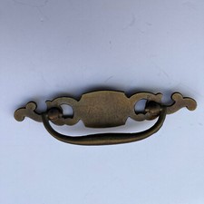 Puxador de gaveta antigo colonial americano antigo fiança de latão A4889 comprar usado  Enviando para Brazil