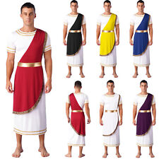 Roupão pulôver romano grego antigo toga masculino festa Halloween role play fantasia comprar usado  Enviando para Brazil