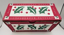 Longaberger pottery holly for sale  Victor