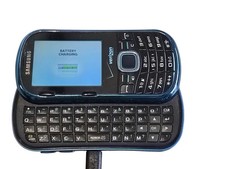 Telefone deslizante Qwerty azul e preto Samsung Intensity 2 II SCH-U460 Verizon  comprar usado  Enviando para Brazil