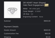 Heart heart shaped for sale  Westerville