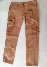 Jaggy cargohose lederbesatz gebraucht kaufen  Deutschland