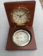 Nauticalia captains clock for sale  LEE-ON-THE-SOLENT