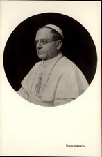 Cartão postal vintage RPPC Papa Pio XI Roma Itália v913 comprar usado  Enviando para Brazil