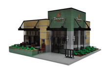 Criador de restaurante sanduíche e padaria cidade modular modelo de tijolo personalizado MOC comprar usado Criador de restaurante sanduíche e padaria cidade modular modelo de tijolo personalizado MOC comprar usado  Enviando para Brazil