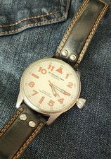 Relógio clássico masculino aviador Stührling Original Eagle 141 quartzo 44mm comprar usado  Enviando para Brazil