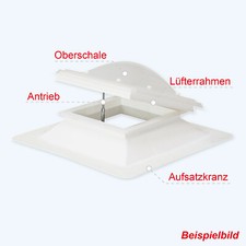 Lichtkuppel 80x80cm berlicht gebraucht kaufen  Schmidgaden