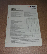 1989 yamaha tdr d'occasion  Expédié en Belgium