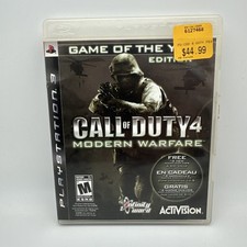 Call of Duty 4 Modern Warfare PS3 - Edição Jogo do Ano - Com Manual Muito Bom Estado FS comprar usado  Enviando para Brazil