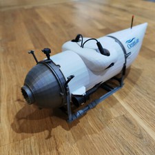Ocean Gate Titan Submersível Submarino Titanic Expedição Réplica Modelo 25cm, usado comprar usado  Enviando para Brazil