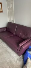 Leather couch one for sale  UK