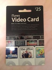 Itunes video card for sale  Wakefield